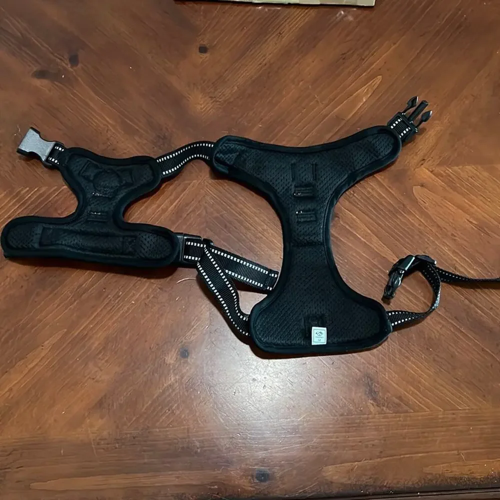 Phoepet Orange No Pull Harness size Medium Easy On and Off